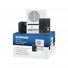 LEM-1DLS audio door answer and release system by Aiphone